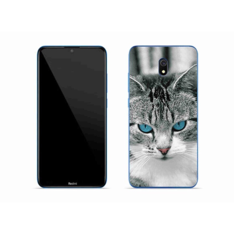 Gél borítás mmCase a Xiaomi Redmi 8A számára - cat view 1