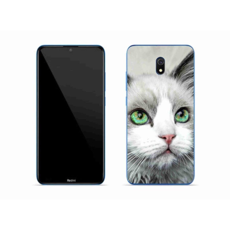 Gél borítás mmCase a Xiaomi Redmi 8A számára - macska nézet