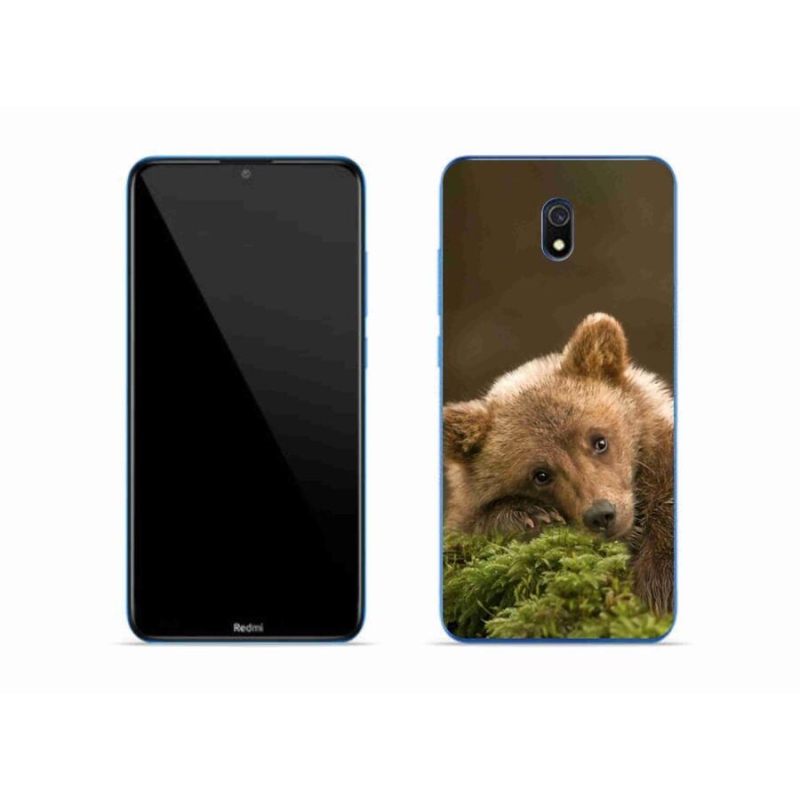 Gél borítás mmCase a Xiaomi Redmi 8A számára - medve