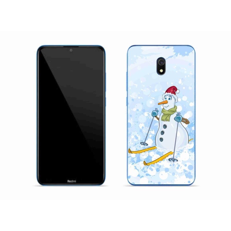 Gél borítás mmCase a Xiaomi Redmi 8A számára - hóember