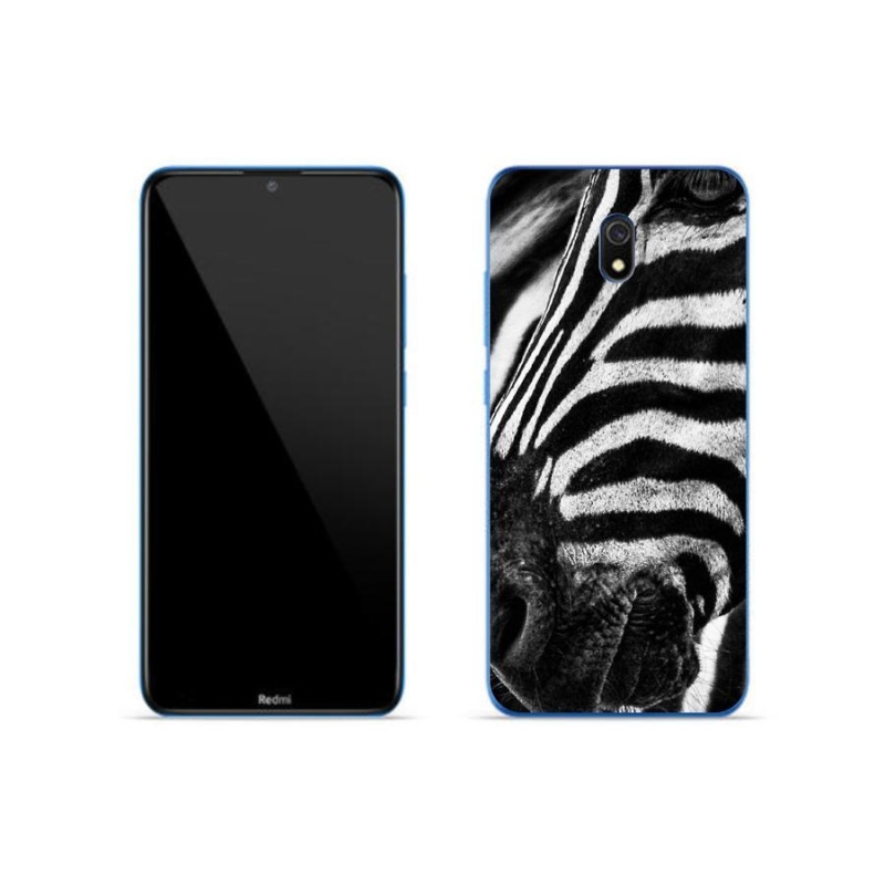 Gél borítás mmCase a Xiaomi Redmi 8A számára - zebra