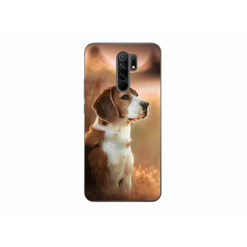 Gél borítás mmCase a Xiaomi Redmi 9-hez - bézs színű