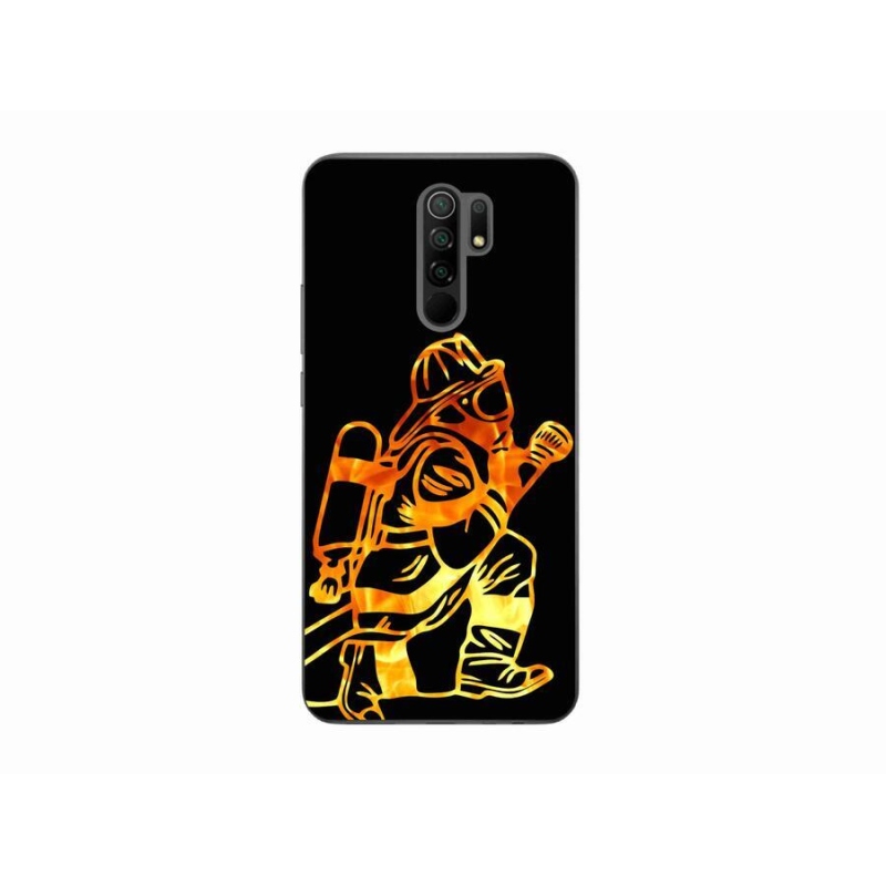 Gél borítás mmCase a Xiaomi Redmi 9-hez - tűzoltó 1
