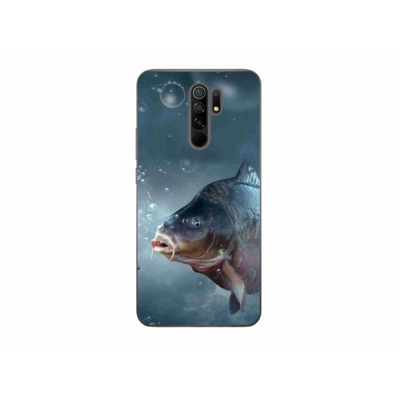 Gél borítás mmCase a Xiaomi Redmi 9-hez - ponty és buborékok
