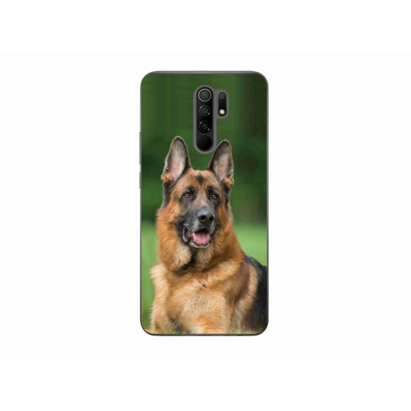 Gél borítás mmCase a Xiaomi Redmi 9-hez - Német juhászkutya