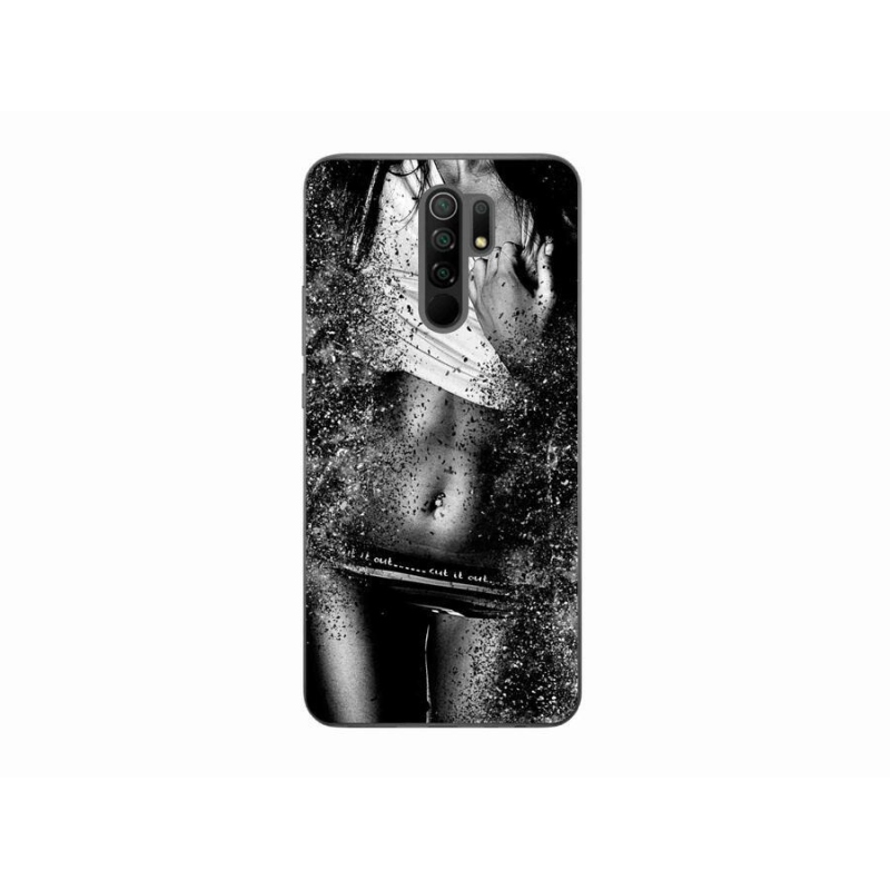 Gél borító mmCase a Xiaomi Redmi 9-hez - szexi nő 1