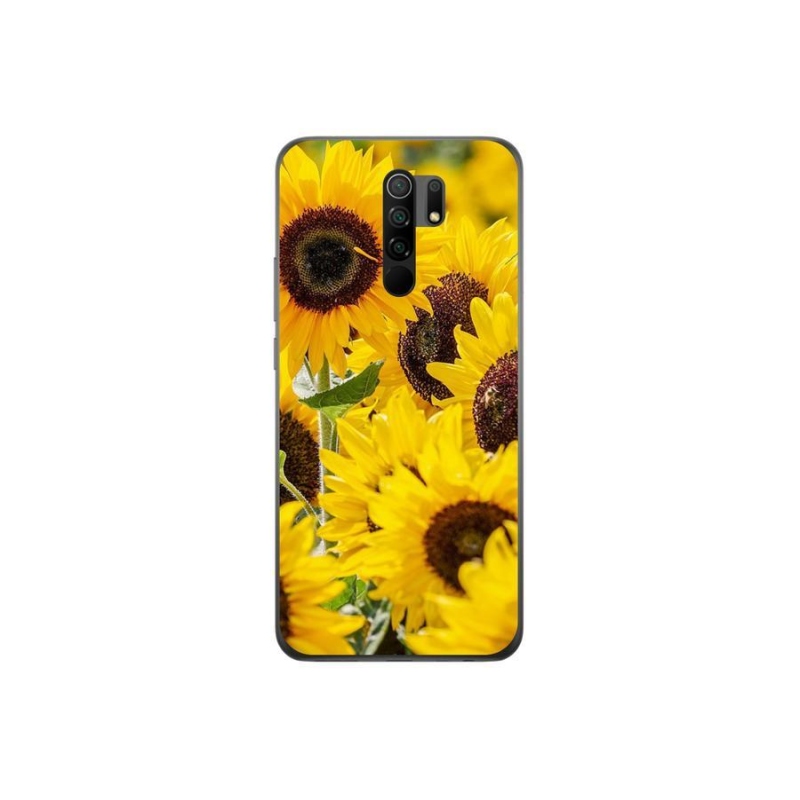 Gél borítás mmCase a Xiaomi Redmi 9-hez - Napraforgó