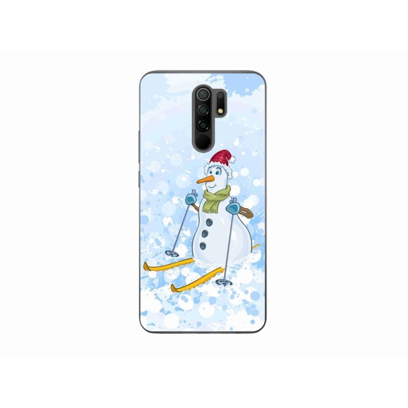 Gél borítás mmCase a Xiaomi Redmi 9-hez - hóember