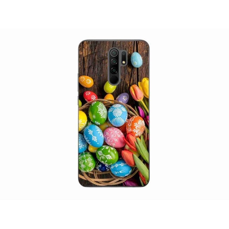 Gél borítás mmCase a Xiaomi Redmi 9-hez - Húsvéti tojások