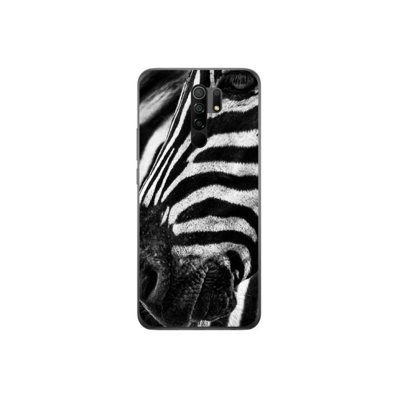Gél borítás mmCase a Xiaomi Redmi 9-hez - zebra