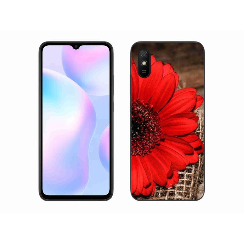 Gél borítás mmCase a Xiaomi Redmi 9A számára - gerbera