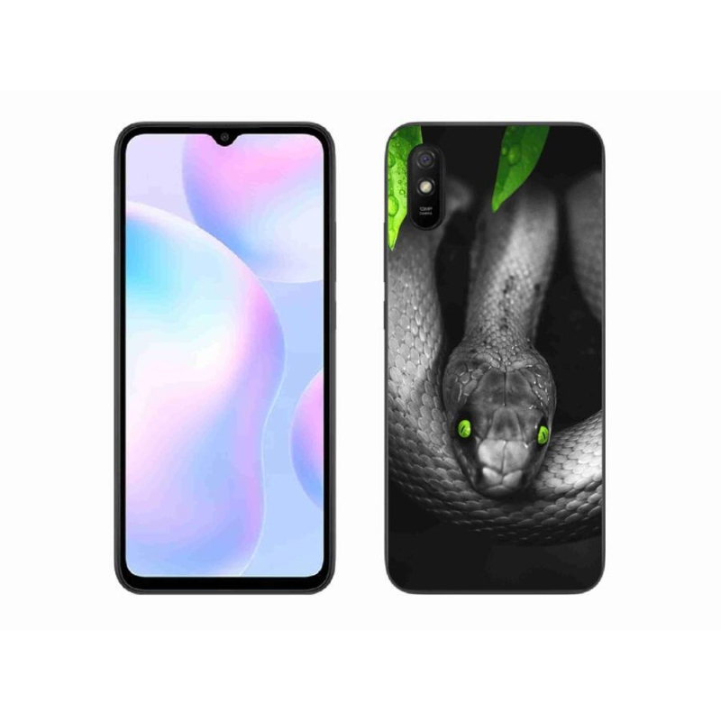 Gél borítás mmCase a Xiaomi Redmi 9A számára - kígyó