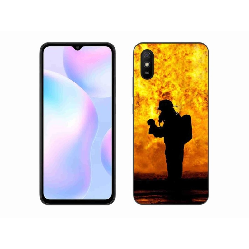 Gél borítás mmCase a Xiaomi Redmi 9A számára - tűzoltó