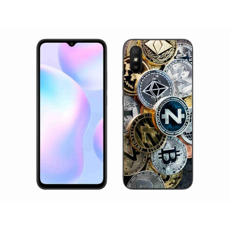 Gél borítás mmCase a Xiaomi Redmi 9A számára - kriptovaluták