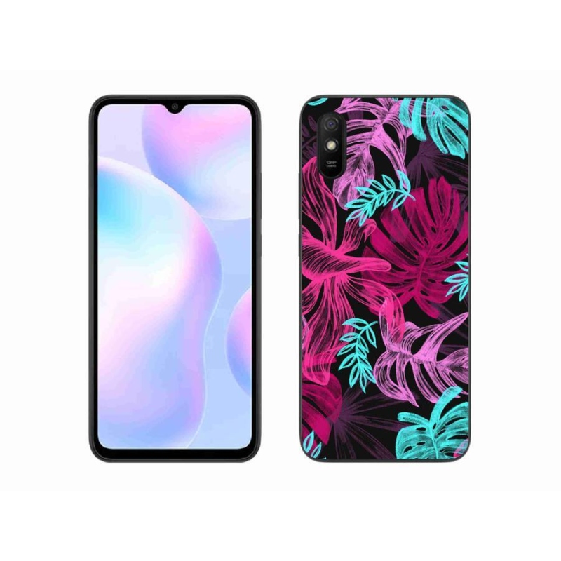Gél borító mmCase a Xiaomi Redmi 9A - virágok 1