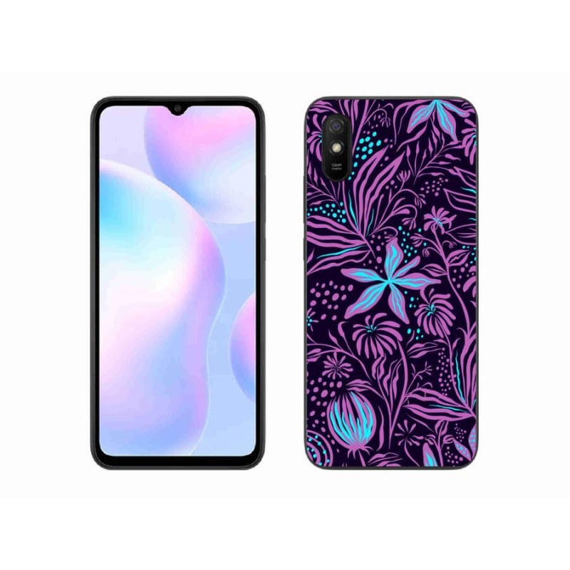Gél borító mmCase a Xiaomi Redmi 9A - virágok 2