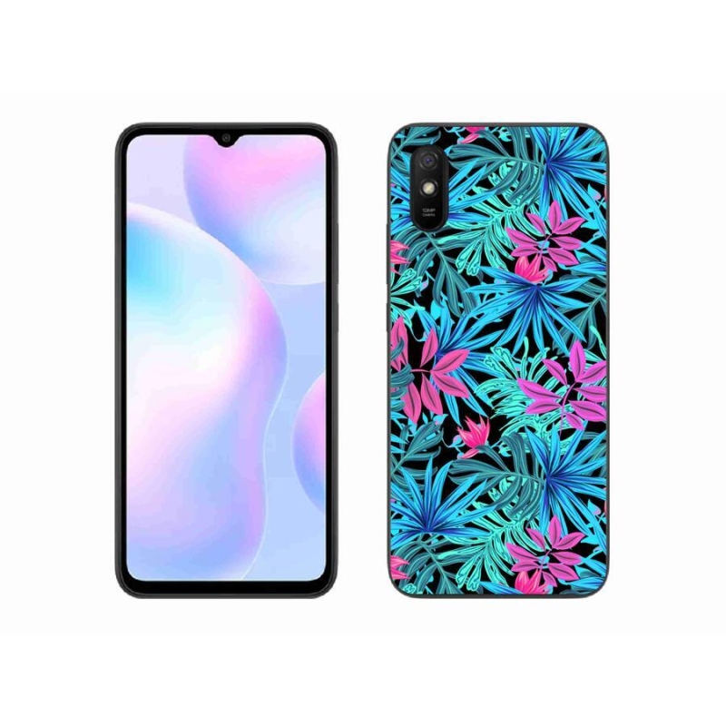 Gél borító mmCase a Xiaomi Redmi 9A számára - virágok 3