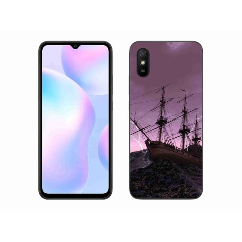 Gél borítás mmCase a Xiaomi Redmi 9A számára - hajó a viharban