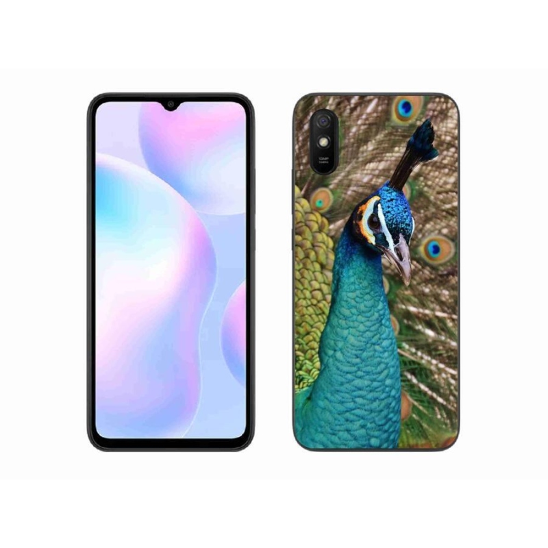 Gél borítás mmCase a Xiaomi Redmi 9A számára - páva