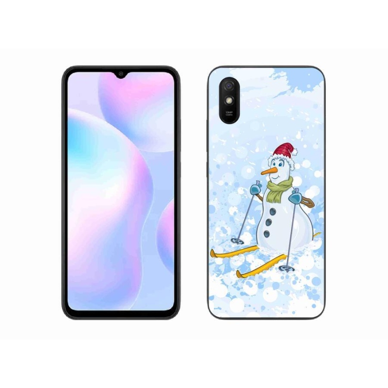 Gél borítás mmCase a Xiaomi Redmi 9A számára - hóember