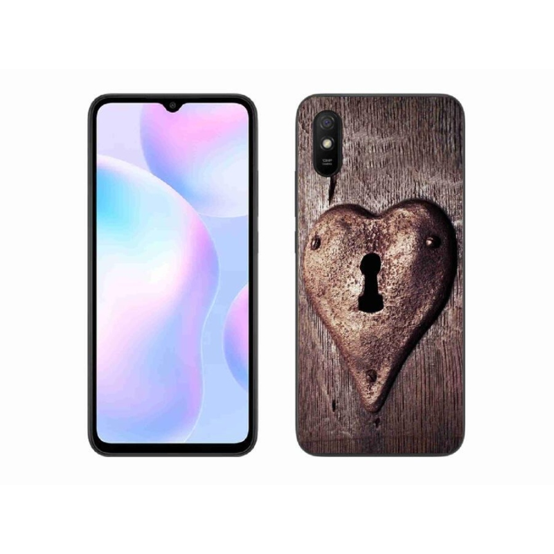 Gél borítás mmCase a Xiaomi Redmi 9A számára - szív alakú zár