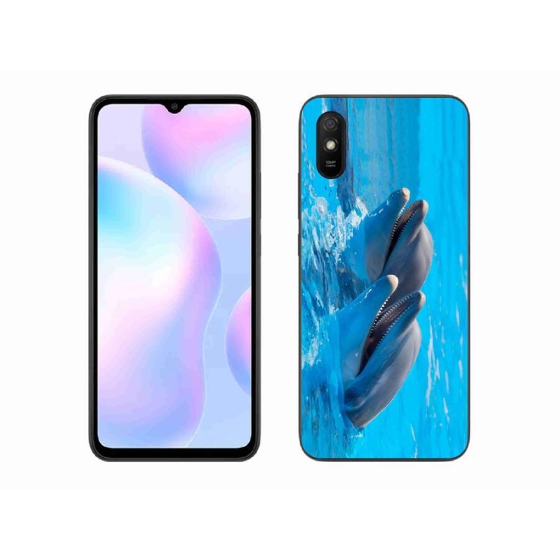 Gél borítás mmCase a Xiaomi Redmi 9AT-hoz - delfinek