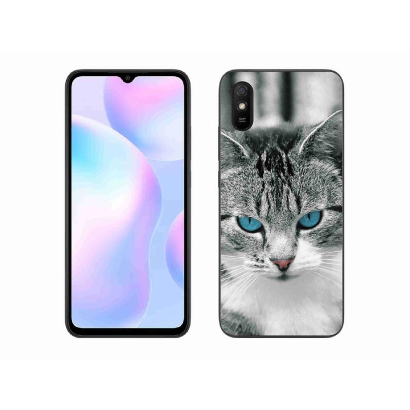 Gél borítás mmCase a Xiaomi Redmi 9AT-hoz - macskaszem 1