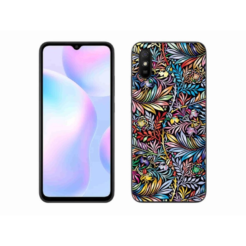 Gél borító mmCase a Xiaomi Redmi 9AT számára - virágok 5