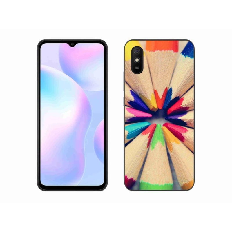 Gél borító mmCase a Xiaomi Redmi 9AT-hoz - zsírkréták