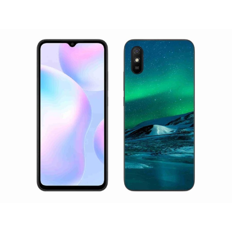 Gél borítás mmCase a Xiaomi Redmi 9AT-hoz - aurora borealis