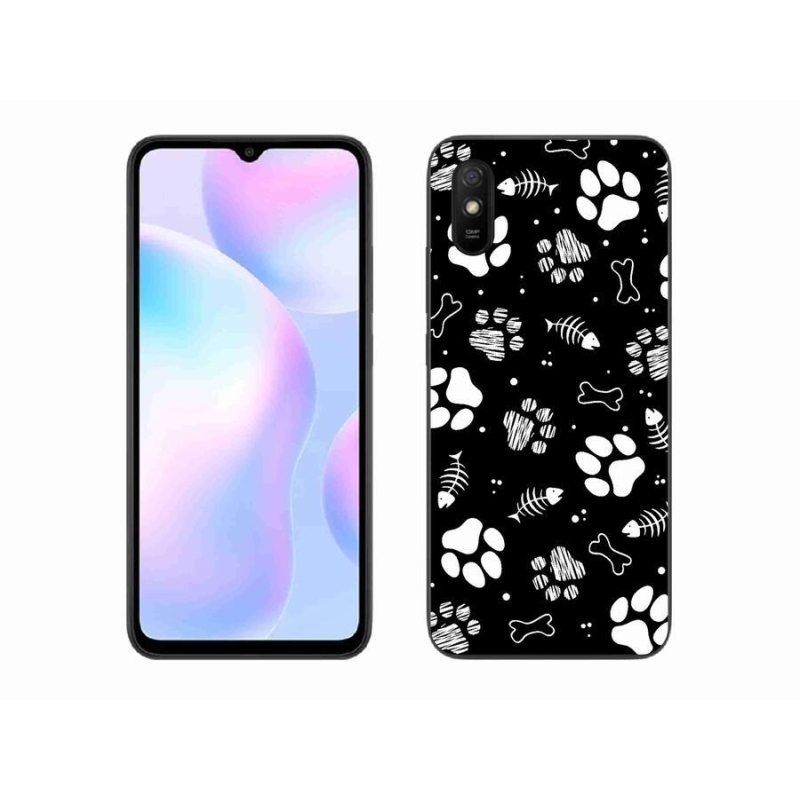 Gél borítás mmCase a Xiaomi Redmi 9AT-hoz - kutyamancsok