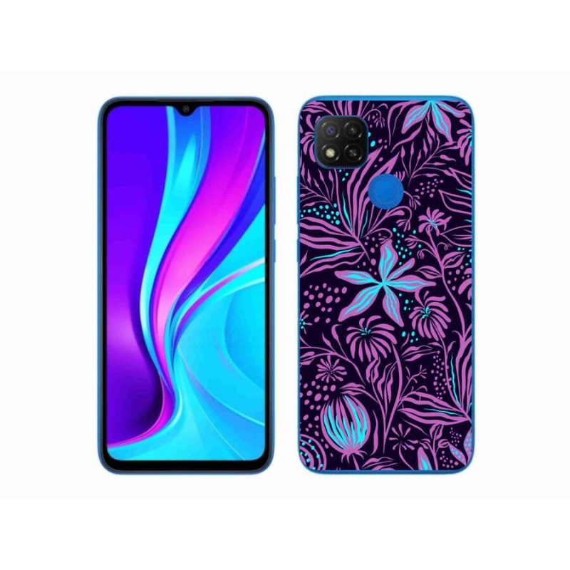 Gél borítás mmCase a Xiaomi Redmi 9C-hez - virágok 2