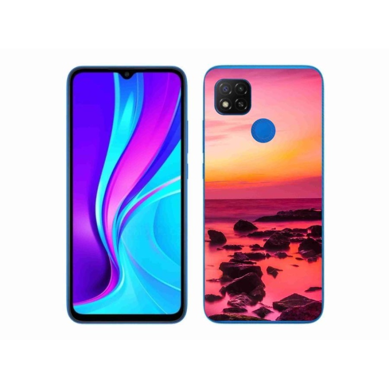 Gél borító mmCase a Xiaomi Redmi 9C-hez - tenger és ragyogás
