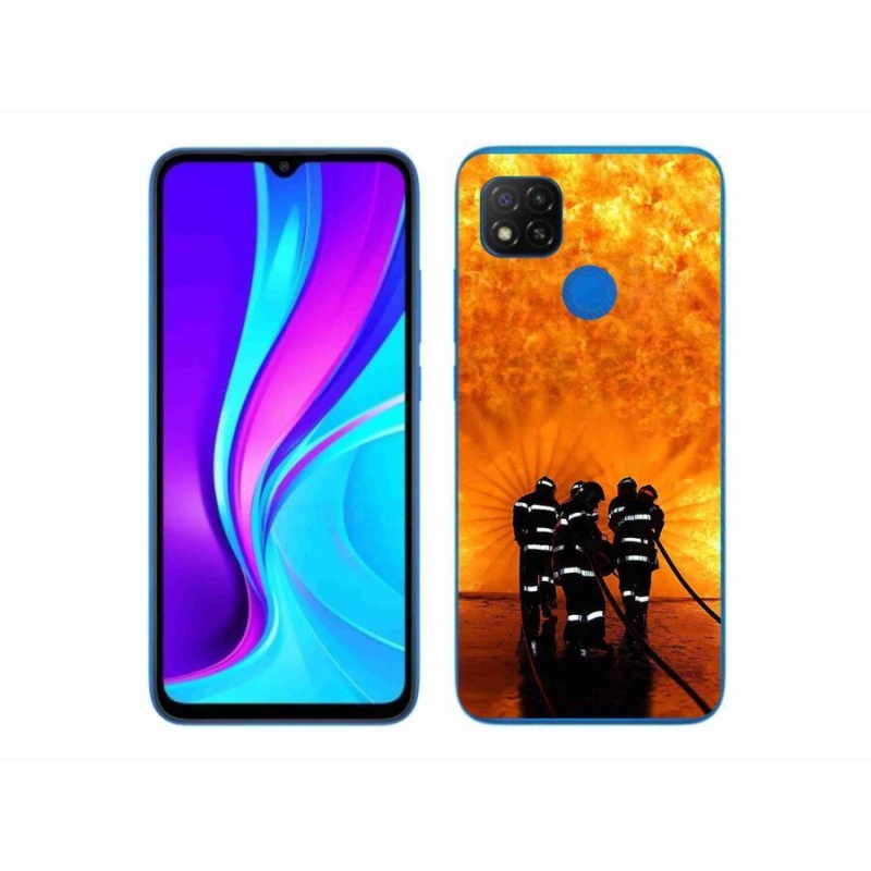 Gél borítás mmCase a Xiaomi Redmi 9C-hez - tűz