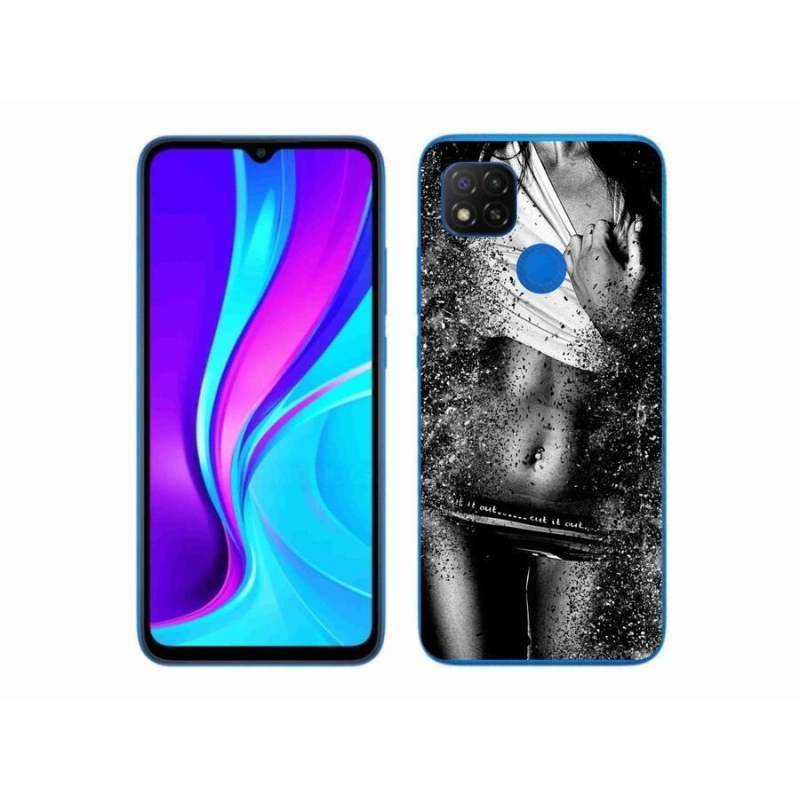 Gél borító mmCase a Xiaomi Redmi 9C-hez - szexi nő 1