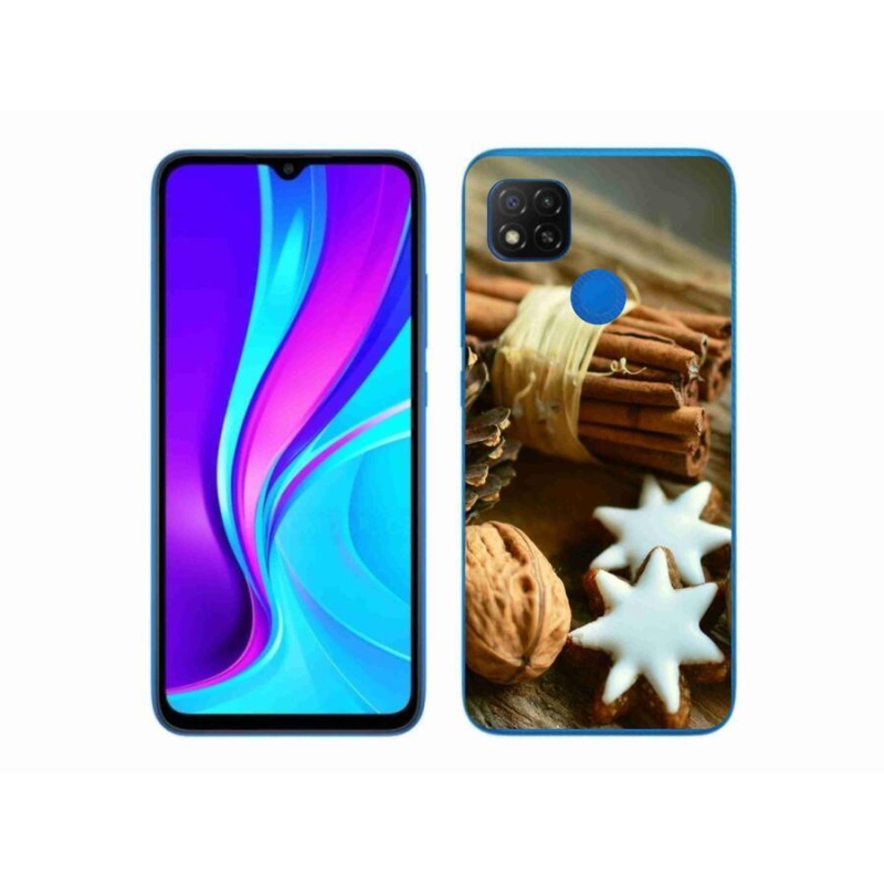 Gél borítás mmCase a Xiaomi Redmi 9C-hez - fahéj és mézeskalács