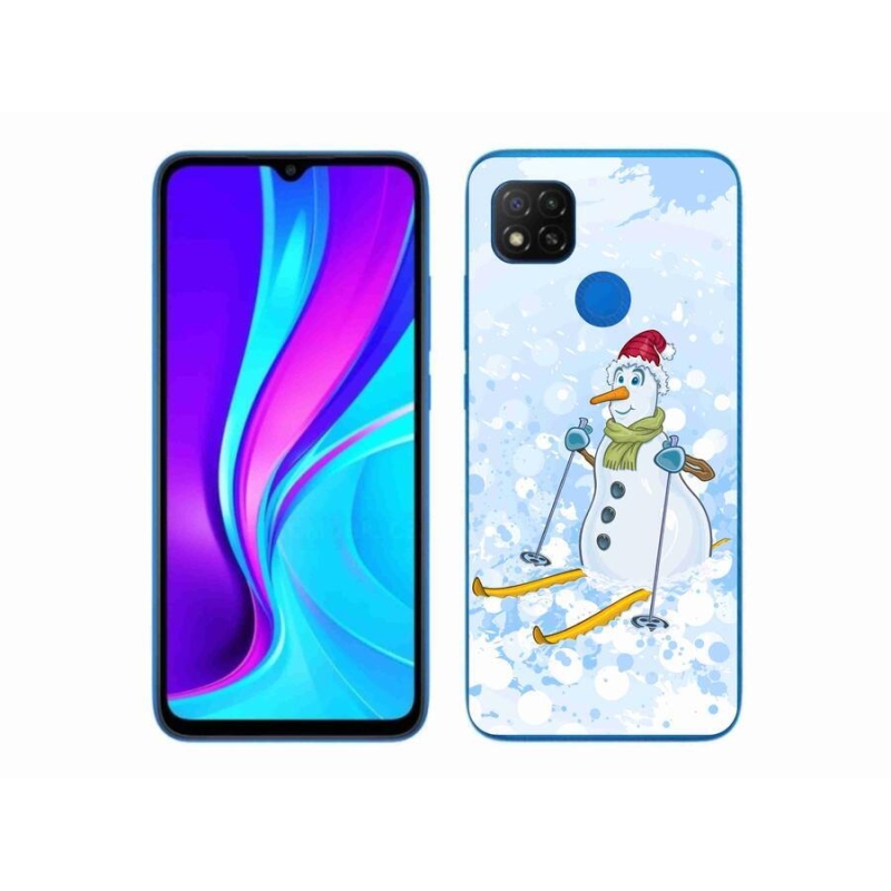 Gél borítás mmCase a Xiaomi Redmi 9C-hez - hóember