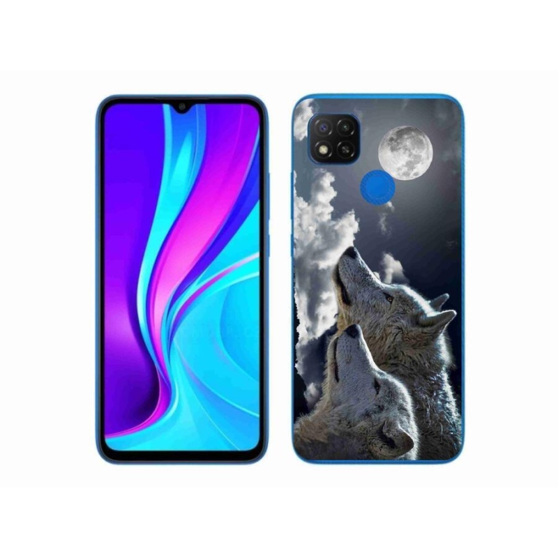Gél borítás mmCase a Xiaomi Redmi 9C-hez - farkasok