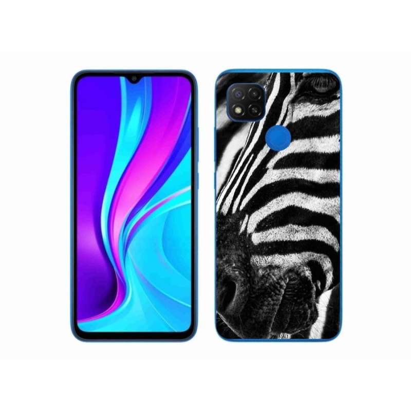 Gél borítás mmCase a Xiaomi Redmi 9C-hez - zebra