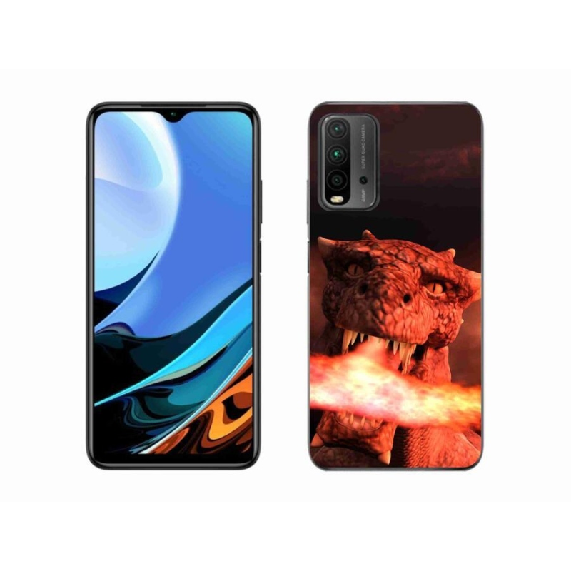 Gél borítás mmCase a Xiaomi Redmi 9T-hez - sárkány