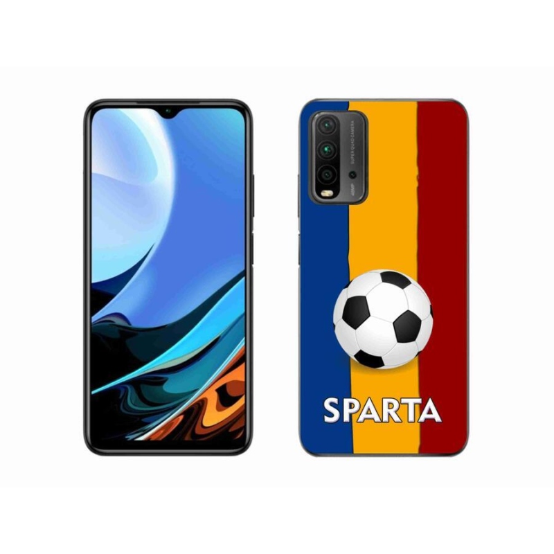 Gél borítás mmCase a Xiaomi Redmi 9T számára - futball 1