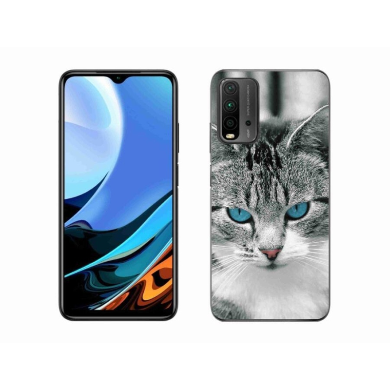 Gél borítás mmCase a Xiaomi Redmi 9T-hez - cat view 1