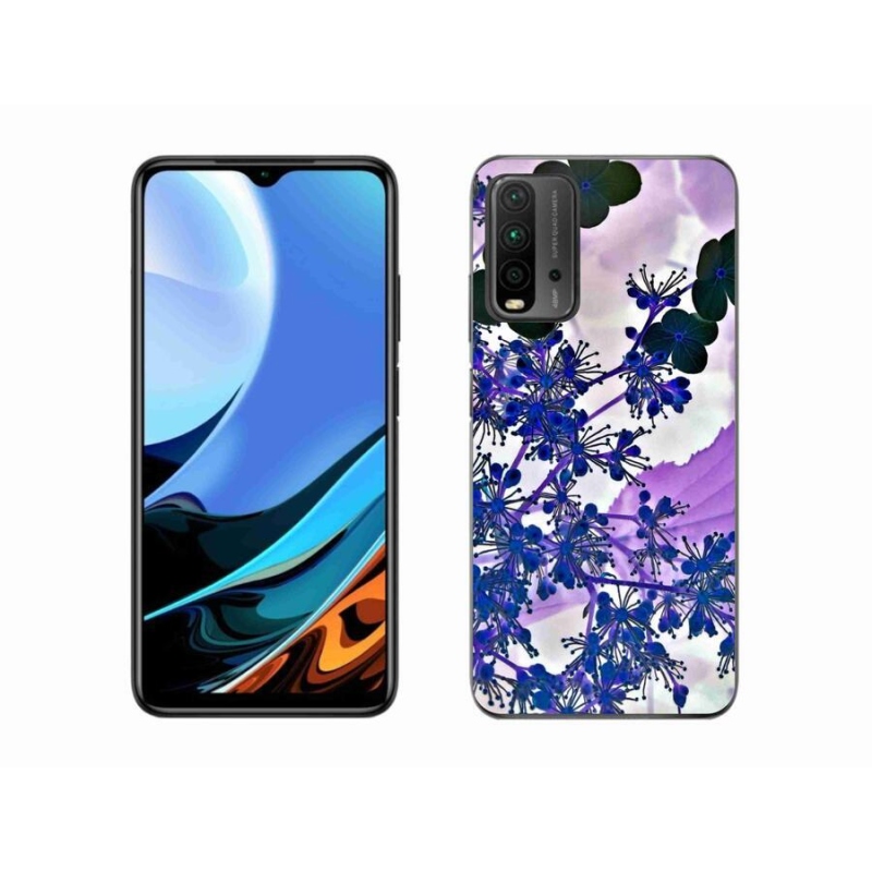 Gél borítás mmCase a Xiaomi Redmi 9T-hez - hortenzia virág