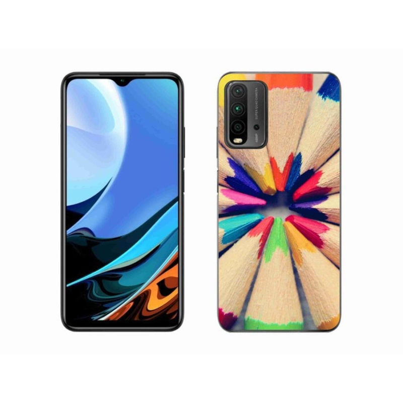 Gél borítás mmCase a Xiaomi Redmi 9T-hez - zsírkréták