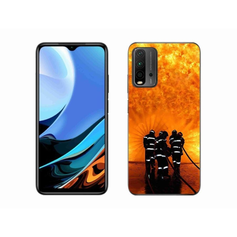 Gél borítás mmCase a Xiaomi Redmi 9T-hez - tűz