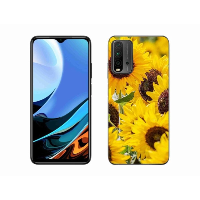 Gél borítás mmCase a Xiaomi Redmi 9T-hez - Napraforgó