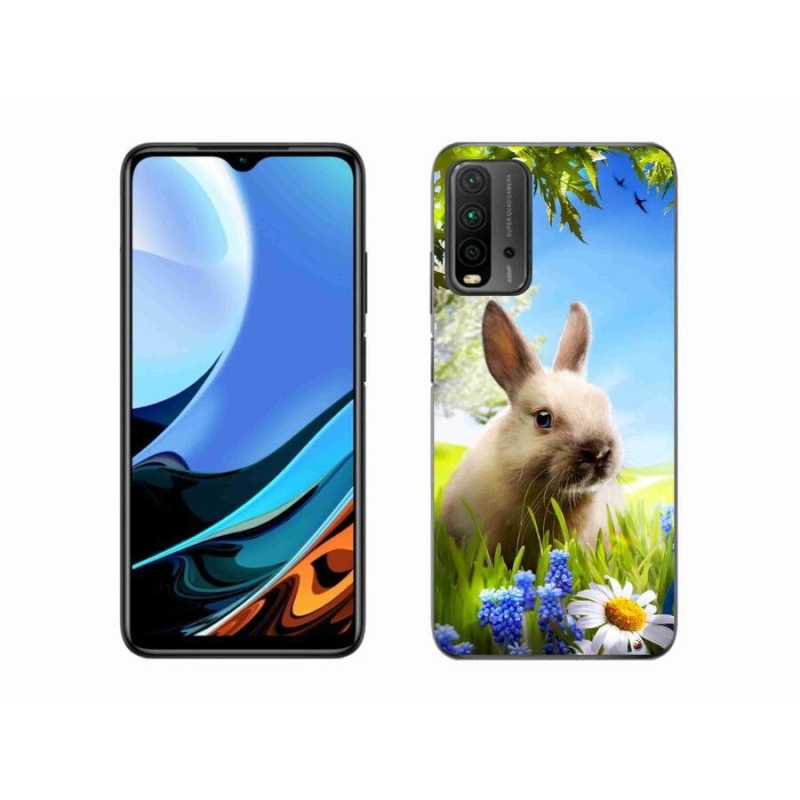 Gél borítás mmCase a Xiaomi Redmi 9T-hez - nyuszi
