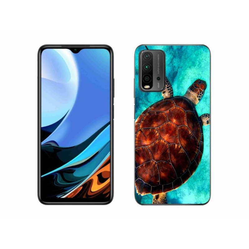 Gél borítás mmCase a Xiaomi Redmi 9T-hez - teknősbéka