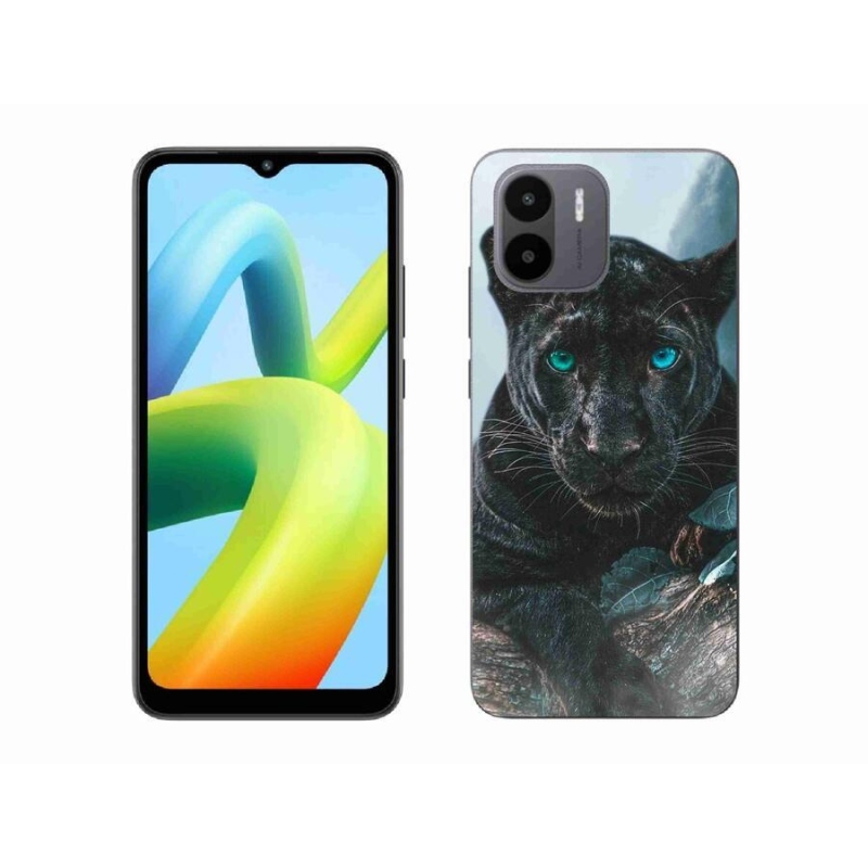 Gél borítás mmCase a Xiaomi Redmi A1/Redmi A2 készülékhez - fekete párduc