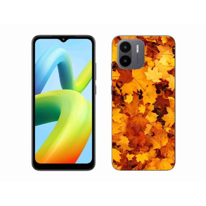 Gél borítás mmCase a Xiaomi Redmi A1/Redmi A2 készülékhez - juharlevelek